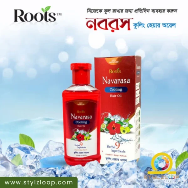 Roots Navarasa cooling Hair oil 100ml - Image 3