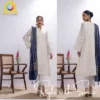 3 PC Ready to wear Embroidered Luxury Pret | LG-SK-0107