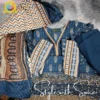 3 Piece Stitched Embroidered Suit | Bin-ST-03 - Image 2