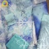 3 PC Embroidered & Embellished Printed Organza Shirt | NU-UN-COSMOS - Image 2