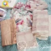 3 PC Embroidered & Embellished Printed Chiffon Shirt | NU-UN-OAKMIST - Image 2