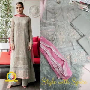 3 Piece Unstitched Freesia Chiffon Fancy | CF-UN-13