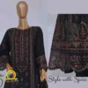 3 Piece Luxury Frock Style Suit | Bin-ST-05 - Image 2