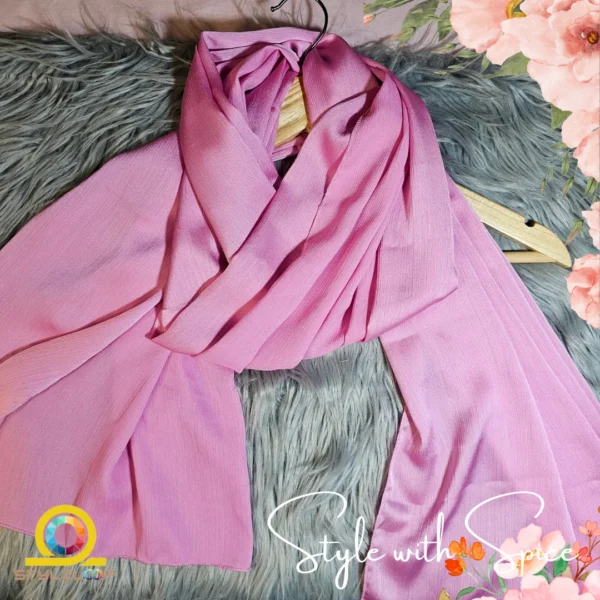 Muna Silk Hijab 72x30 Inches| Muna-HJ-01 - Image 3