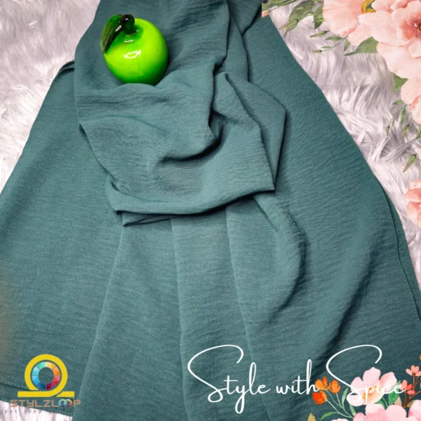 CY Crinkle Hijab 80x30 Inches| CY-HJ-02 - Image 6