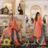 3 Piece Stitched Embroidered Lawn Collection | Bahar-ST-04 - Image 3