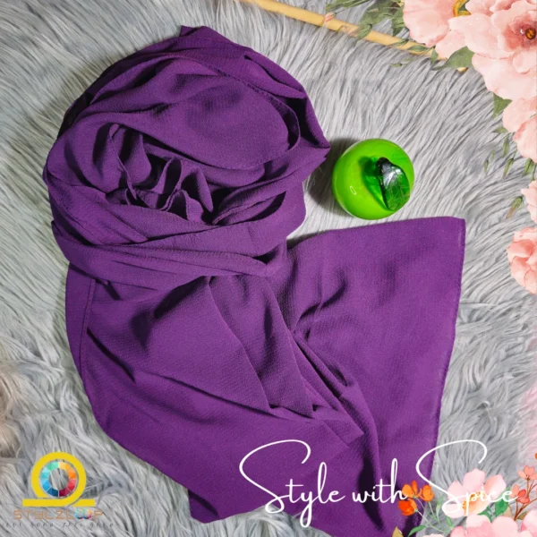 CHINIGURA Premium Hijab 80x30 Inches| CG-HJ-03 - Image 15