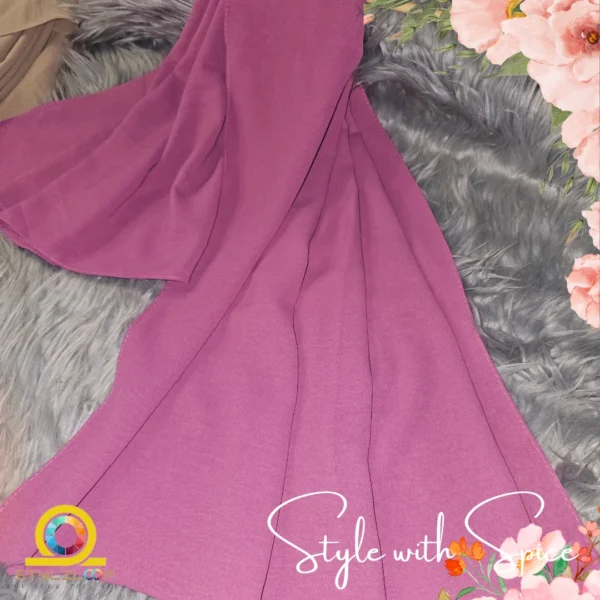 CY Crinkle Hijab 80x30 Inches| CY-HJ-02 - Image 5